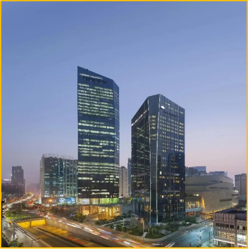 Stropní odvlhčovač Blueway – projekt lázní Guangzhou Mandarin Oriental Hotel